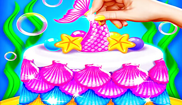 Mermaid Glitter Cake Maker