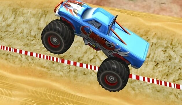 Acrobazia di velocità Monster Truck