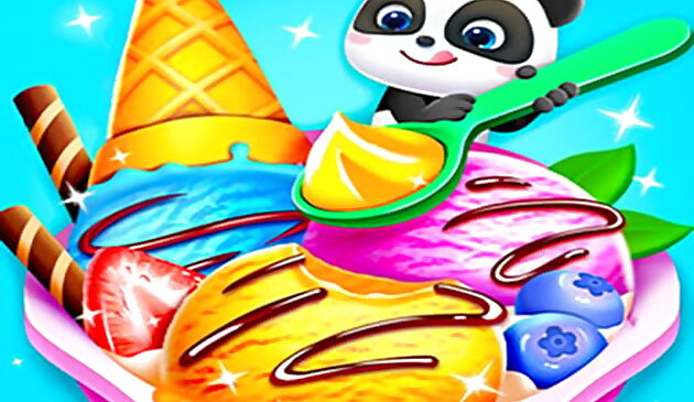 Baby panda sorbetes trak