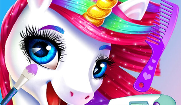 Princess Pony Beauty Makeover: Unicorn Salon