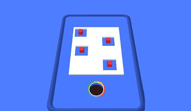 Hole 3d Color Block Game